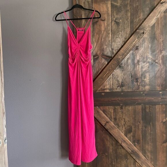 Zara Pink Jumpsuit SZ M - Picture 3 of 3